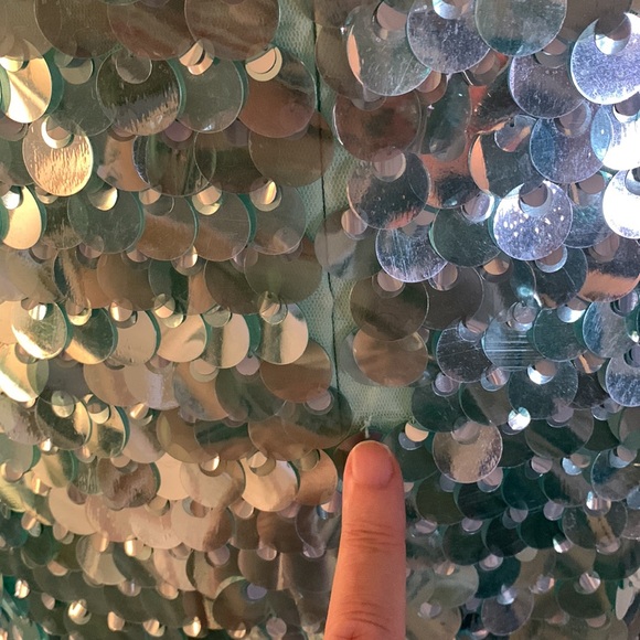 MAC DUGGAL
Slim Strap Paillette Sequin Mini Dress - Picture 13 of 17